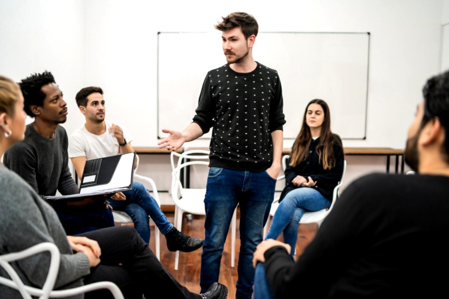 Workspace moderne d'analyste financier avec outils numériques